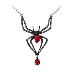 Black Widow necklace