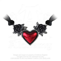 P746 - Blood Heart Necklace