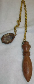 Bronzite Wood Pendulum