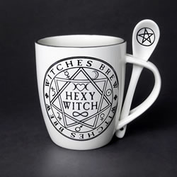 Hexy Witch Mug and Spoon set