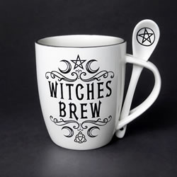 Witches Brew Mug & spoon set
