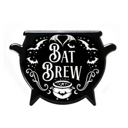 Bat Brew Cauldron Coaster